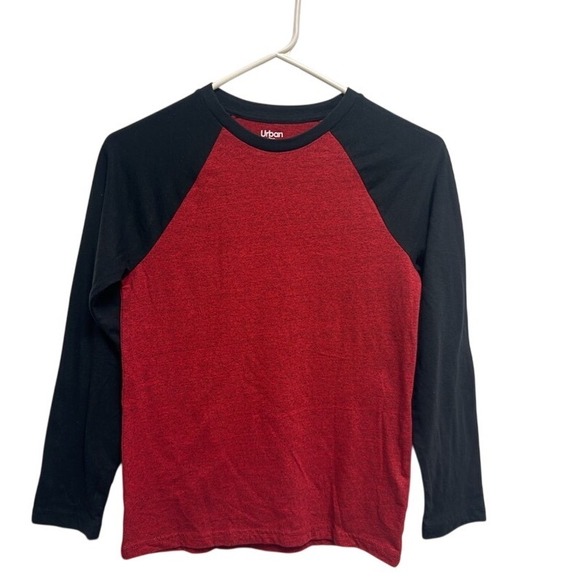 urban pipeline Other - Urban Pipeline Kids Long Sleeve Tee in Red and Black size M(boy)